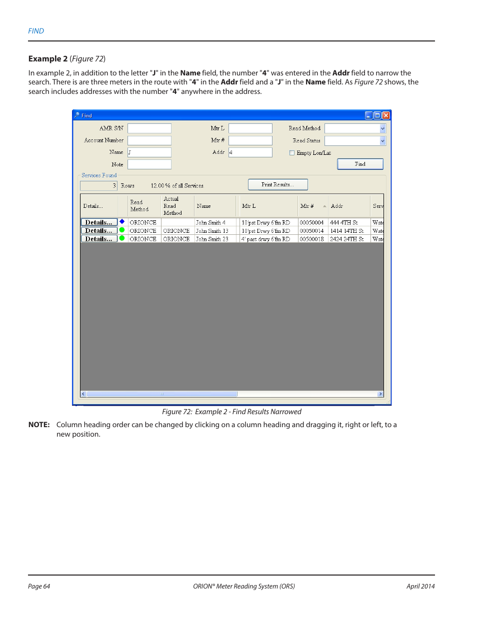 Badger Meter ORION AMR/AMI Hardware Solutions for Gas Utilities User Manual | Page 64 / 72
