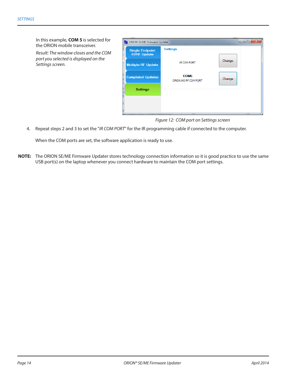 Badger Meter ORION AMR/AMI Hardware Solutions for Gas Utilities User Manual | Page 14 / 48