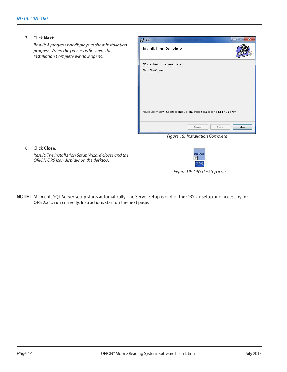 Badger Meter ORION AMR/AMI Hardware Solutions for Gas Utilities User Manual | Page 14 / 32