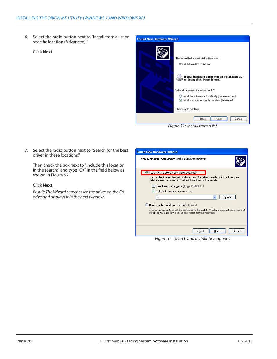 Badger Meter ORION AMR/AMI Hardware Solutions for Gas Utilities User Manual | Page 26 / 32