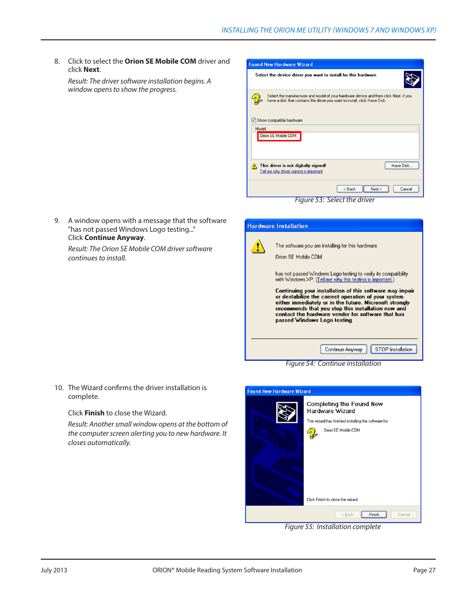 Badger Meter ORION AMR/AMI Hardware Solutions for Gas Utilities User Manual | Page 27 / 32