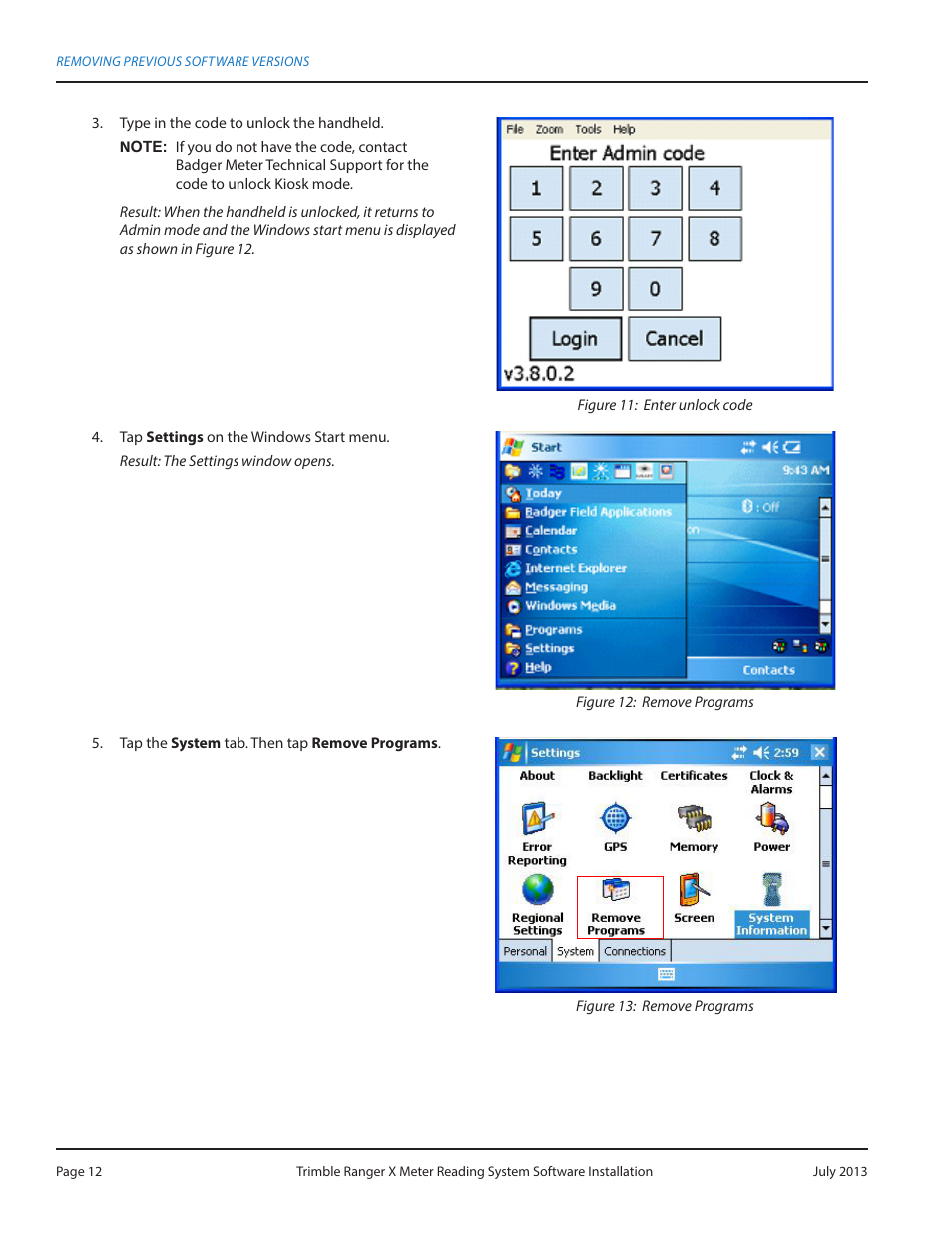 Badger Meter ORION AMR/AMI Hardware Solutions for Gas Utilities User Manual | Page 12 / 20