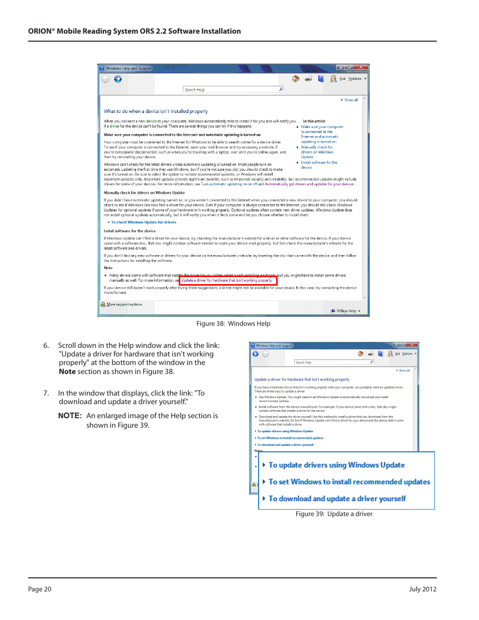 Badger Meter ORION Classic (CE) User Manual | Page 20 / 32