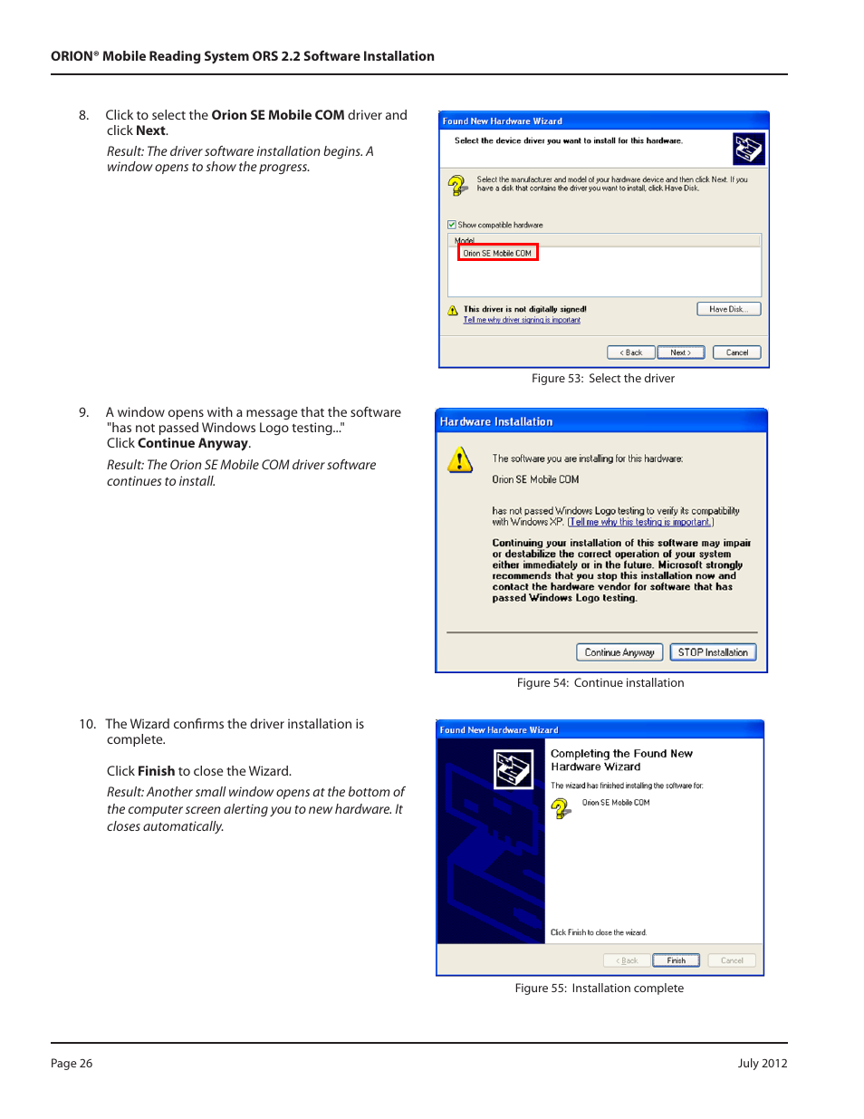 Badger Meter ORION Classic (CE) User Manual | Page 26 / 32