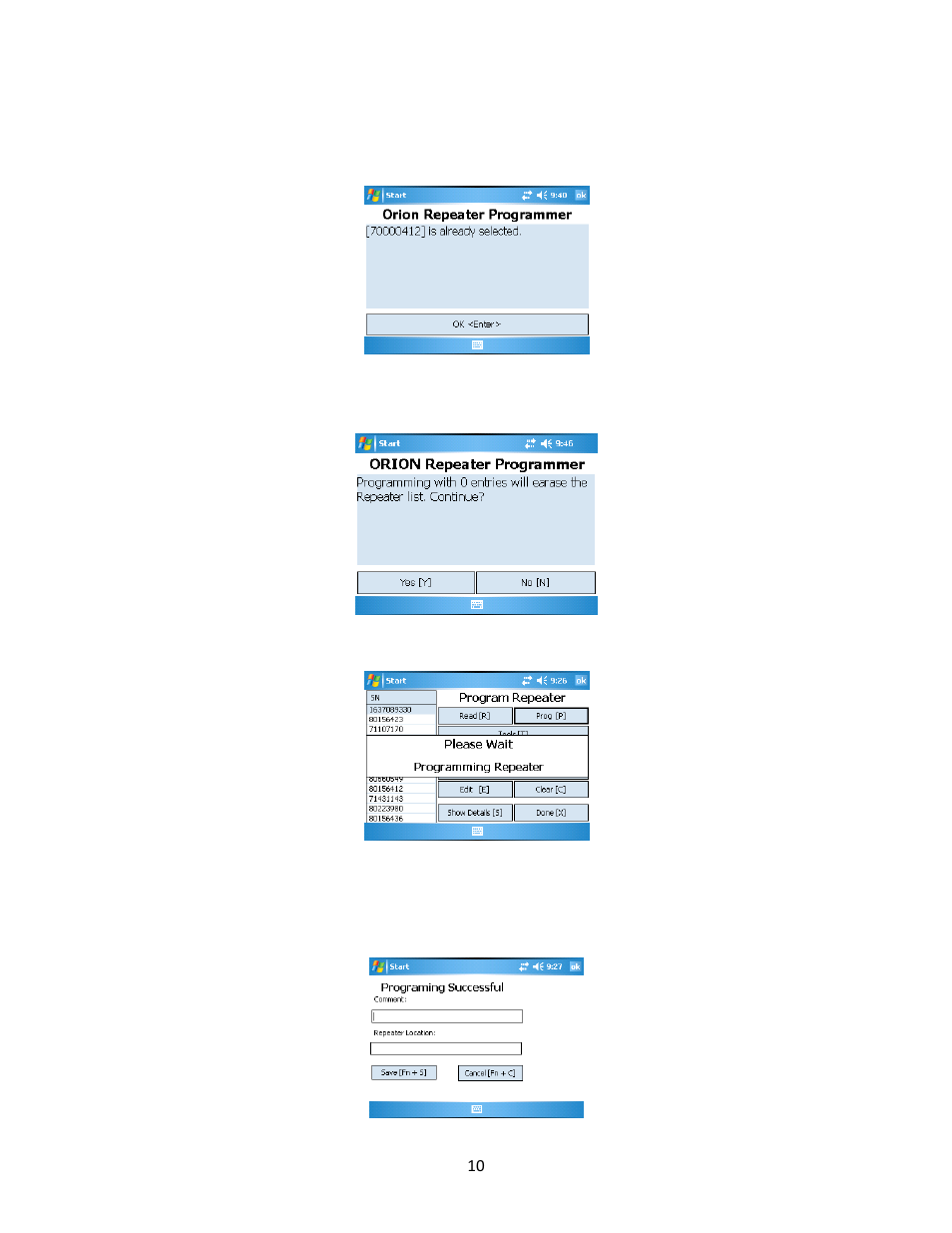 Badger Meter ORION AMR/AMI Hardware Solutions for Gas Utilities User Manual | Page 11 / 28
