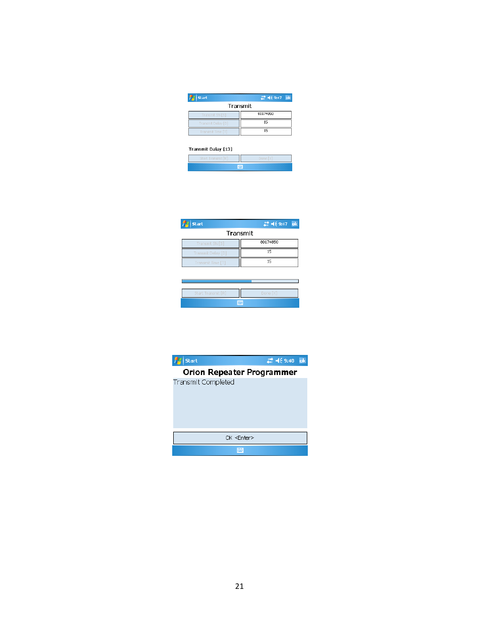 Badger Meter ORION AMR/AMI Hardware Solutions for Gas Utilities User Manual | Page 22 / 28