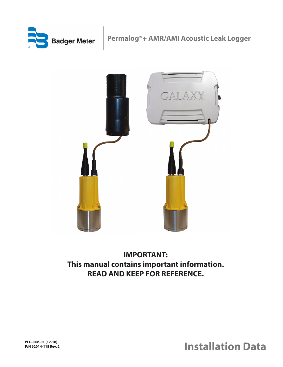 Badger Meter ORION Classic (CE) User Manual | 16 pages