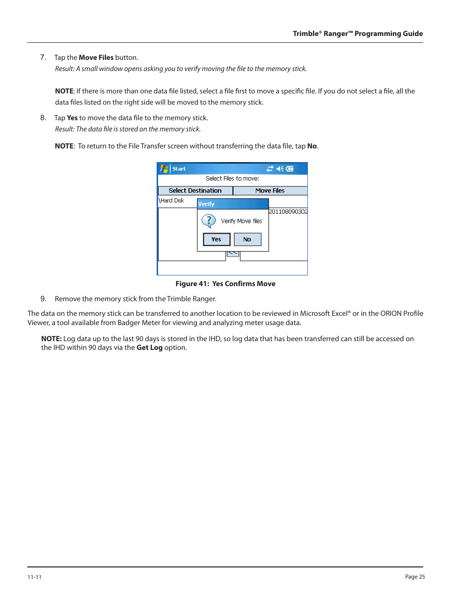 Badger Meter ORION Classic (CE) User Manual | Page 25 / 28