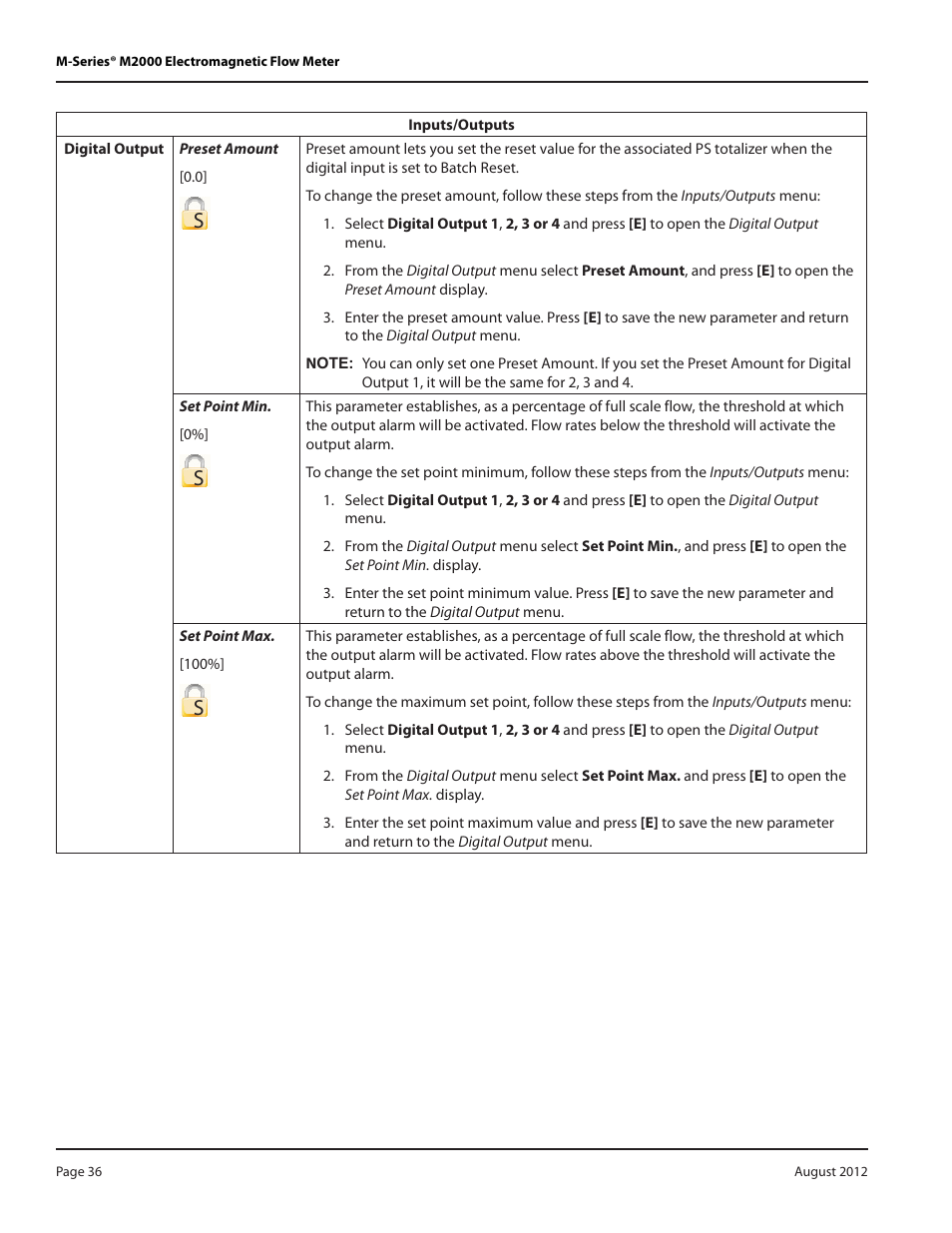 Badger Meter M-Series M2000 User Manual | Page 36 / 60