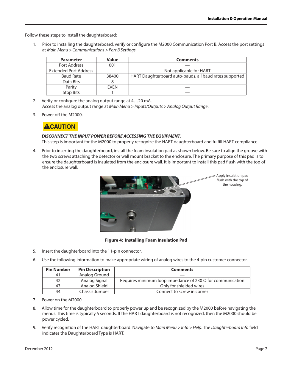 Badger Meter M-Series M2000 User Manual | Page 7 / 24