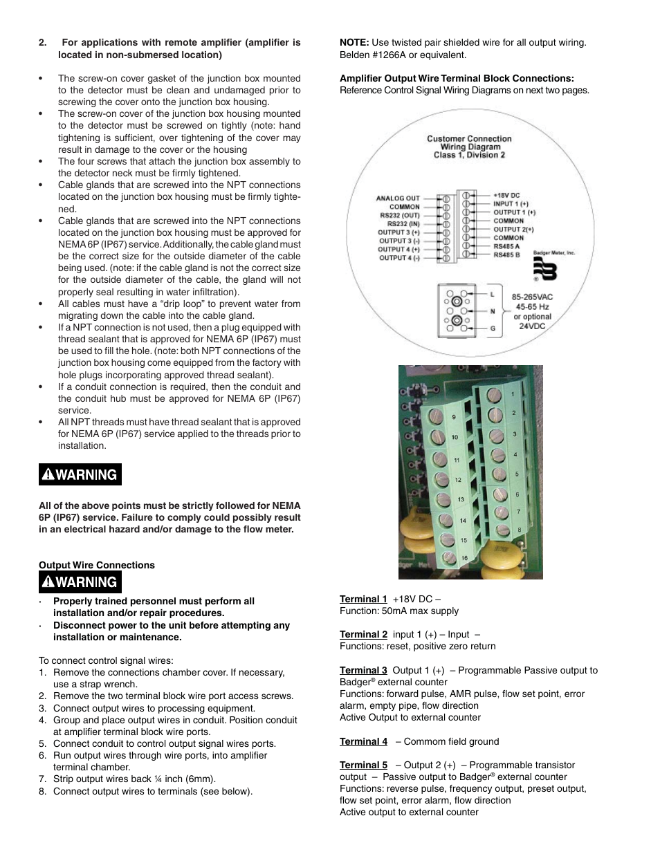 Badger Meter M-Series M3000 User Manual | Page 14 / 40