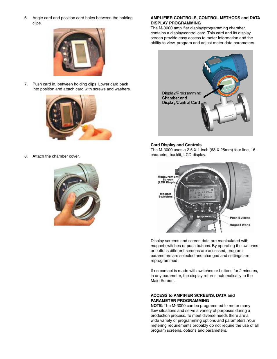 Badger Meter M-Series M3000 User Manual | Page 17 / 40