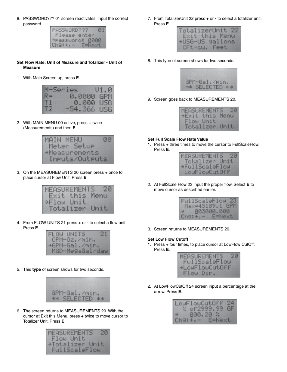 Badger Meter M-Series M3000 User Manual | Page 24 / 40