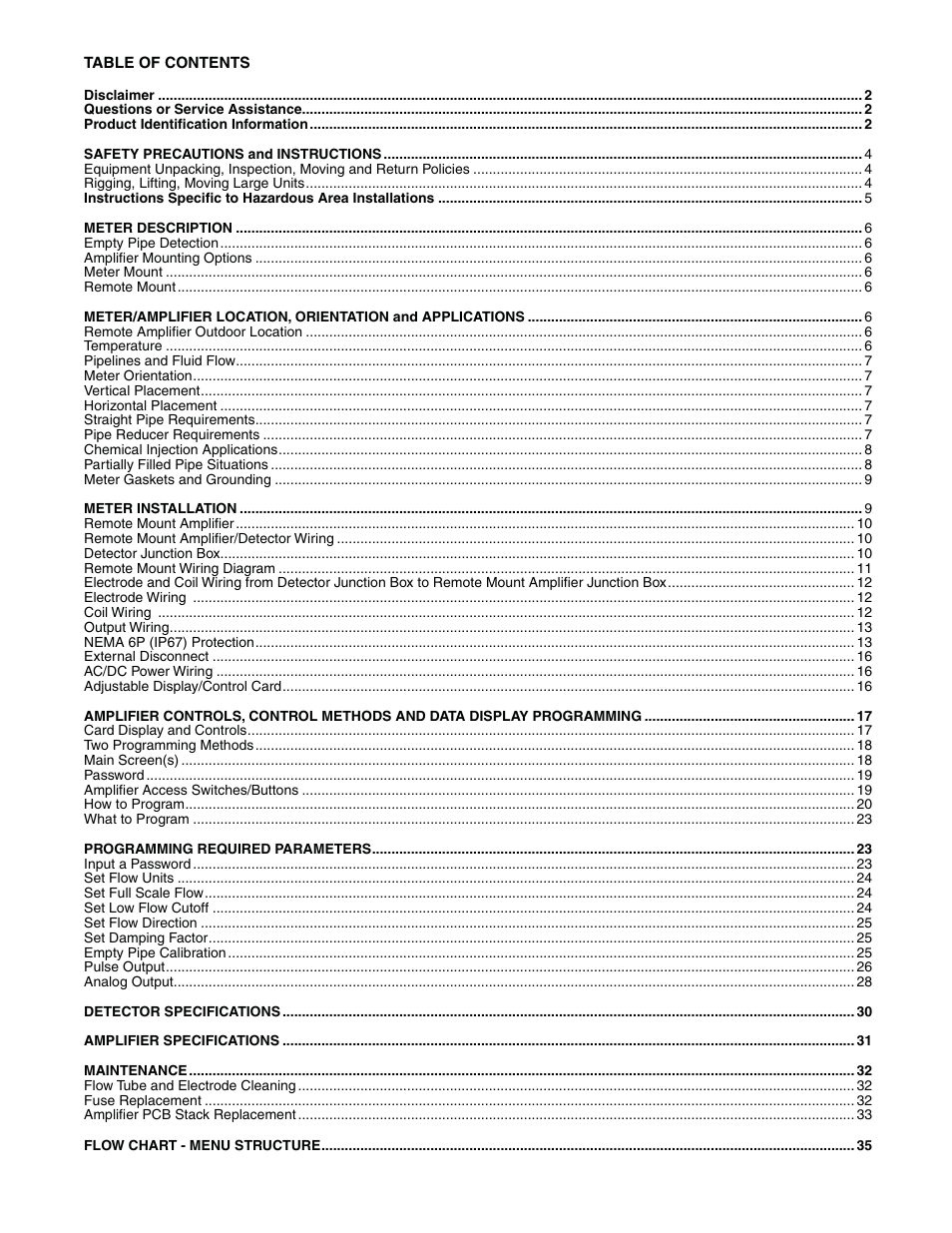 Badger Meter M-Series M3000 User Manual | Page 3 / 40