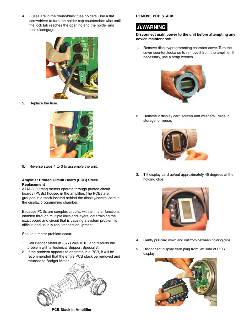 Badger Meter M-Series M3000 User Manual | Page 33 / 40