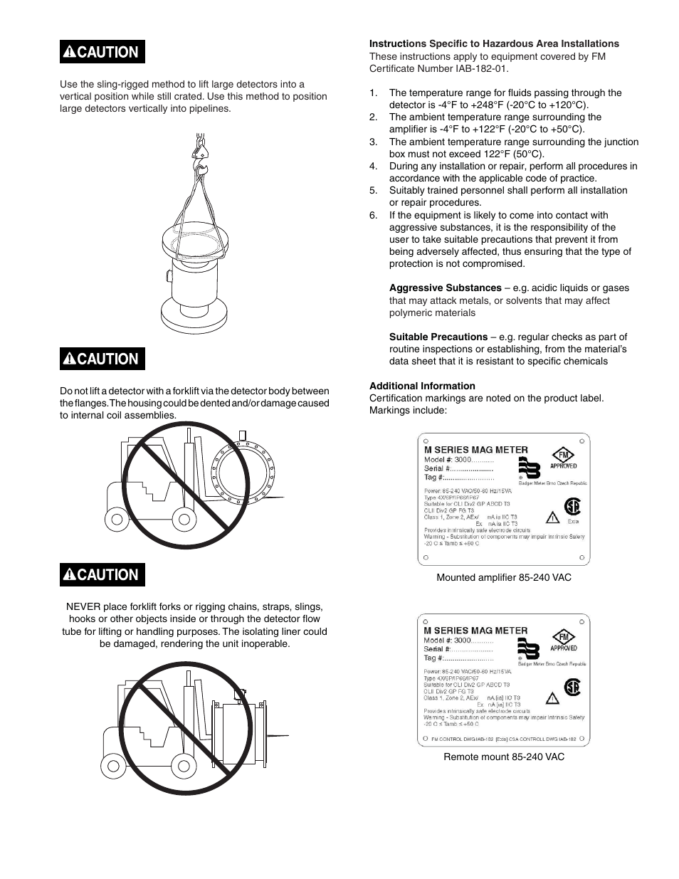 Badger Meter M-Series M3000 User Manual | Page 5 / 40