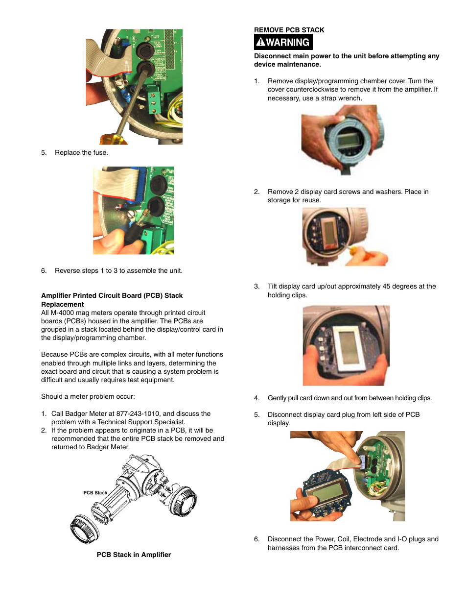 Badger Meter M-Series M4000 User Manual | Page 31 / 36