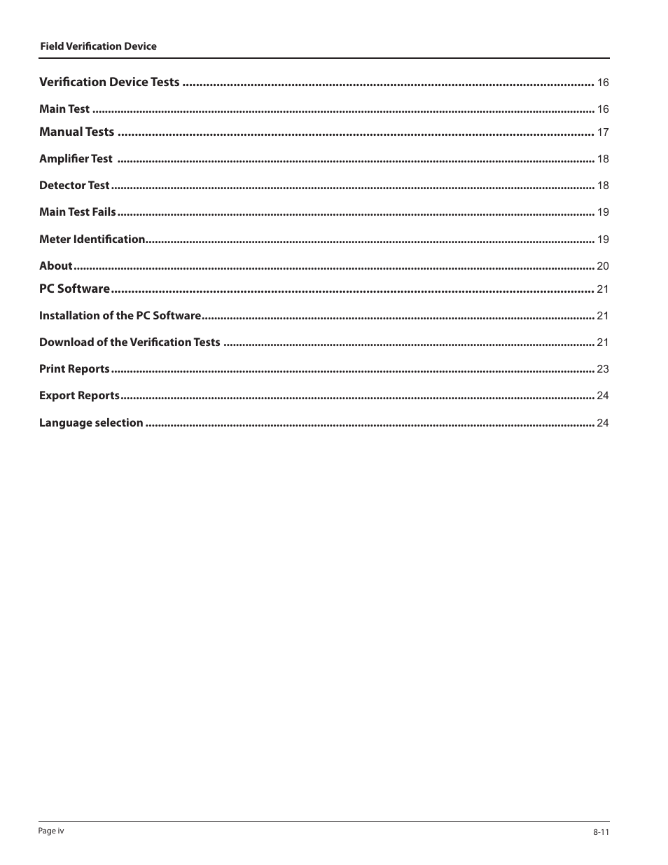 Badger Meter M-Series Field Verification Device User Manual | Page 4 / 24