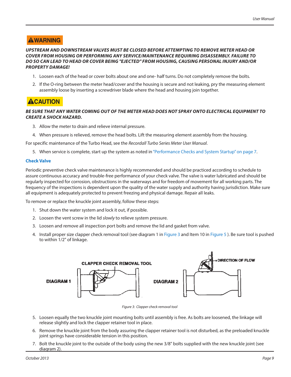 Badger Meter Recordall Compound Series Meters User Manual | Page 9 / 16