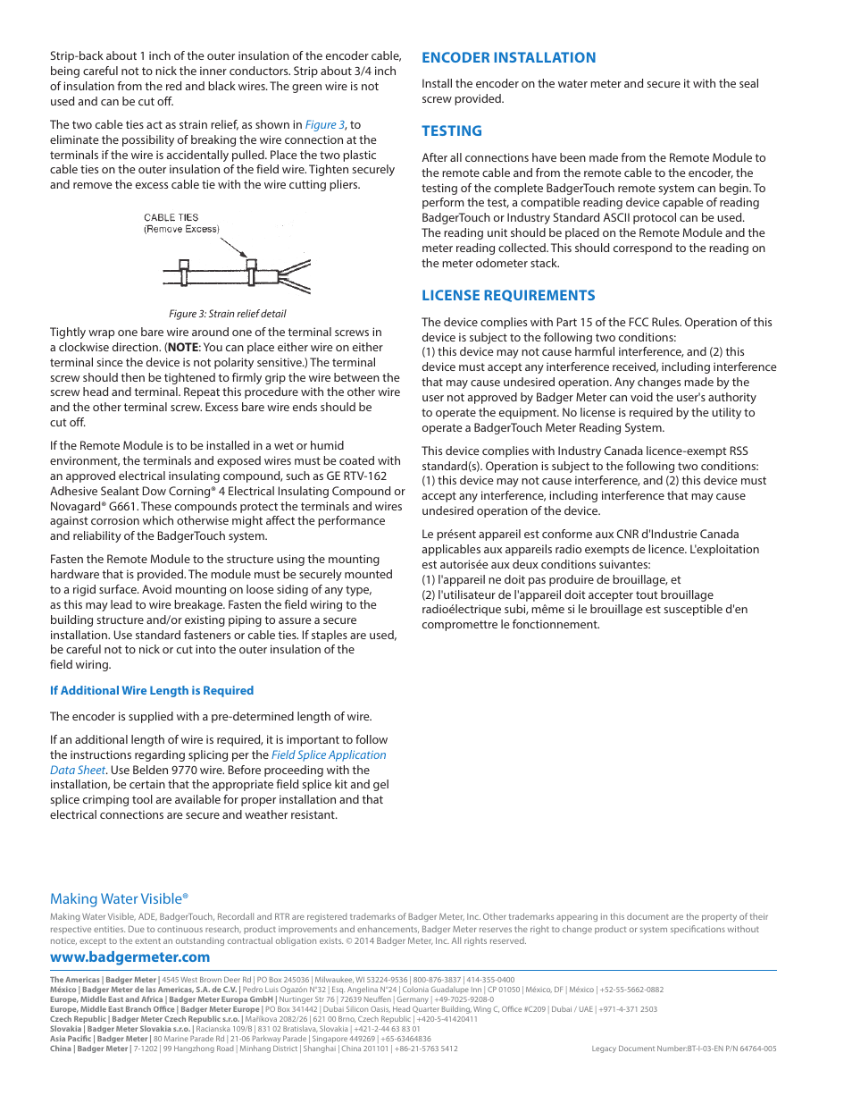 Badger Meter BadgerTouch User Manual | Page 2 / 2