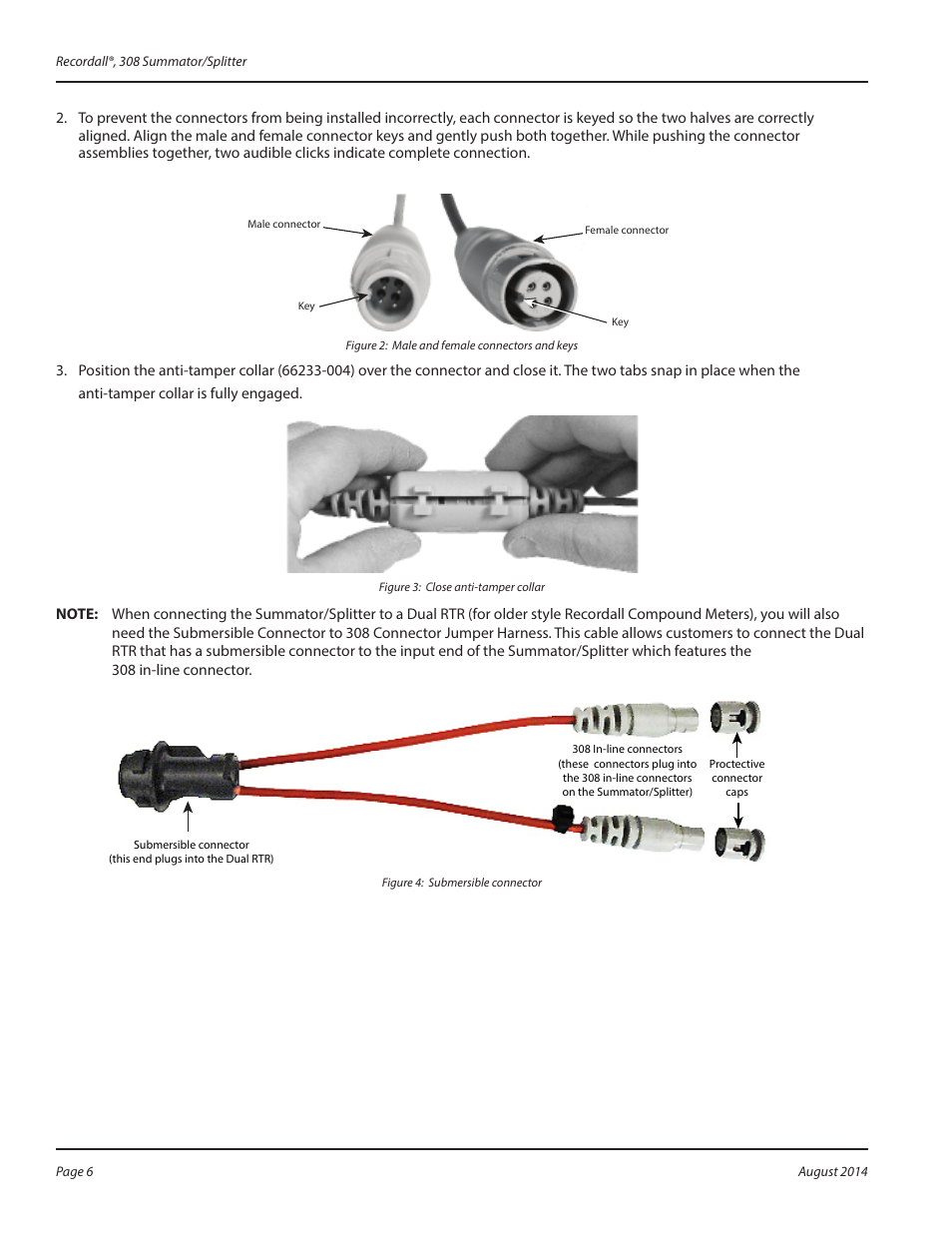 Badger Meter Recordall Transmitter Register (RTR) User Manual | Page 6 / 8