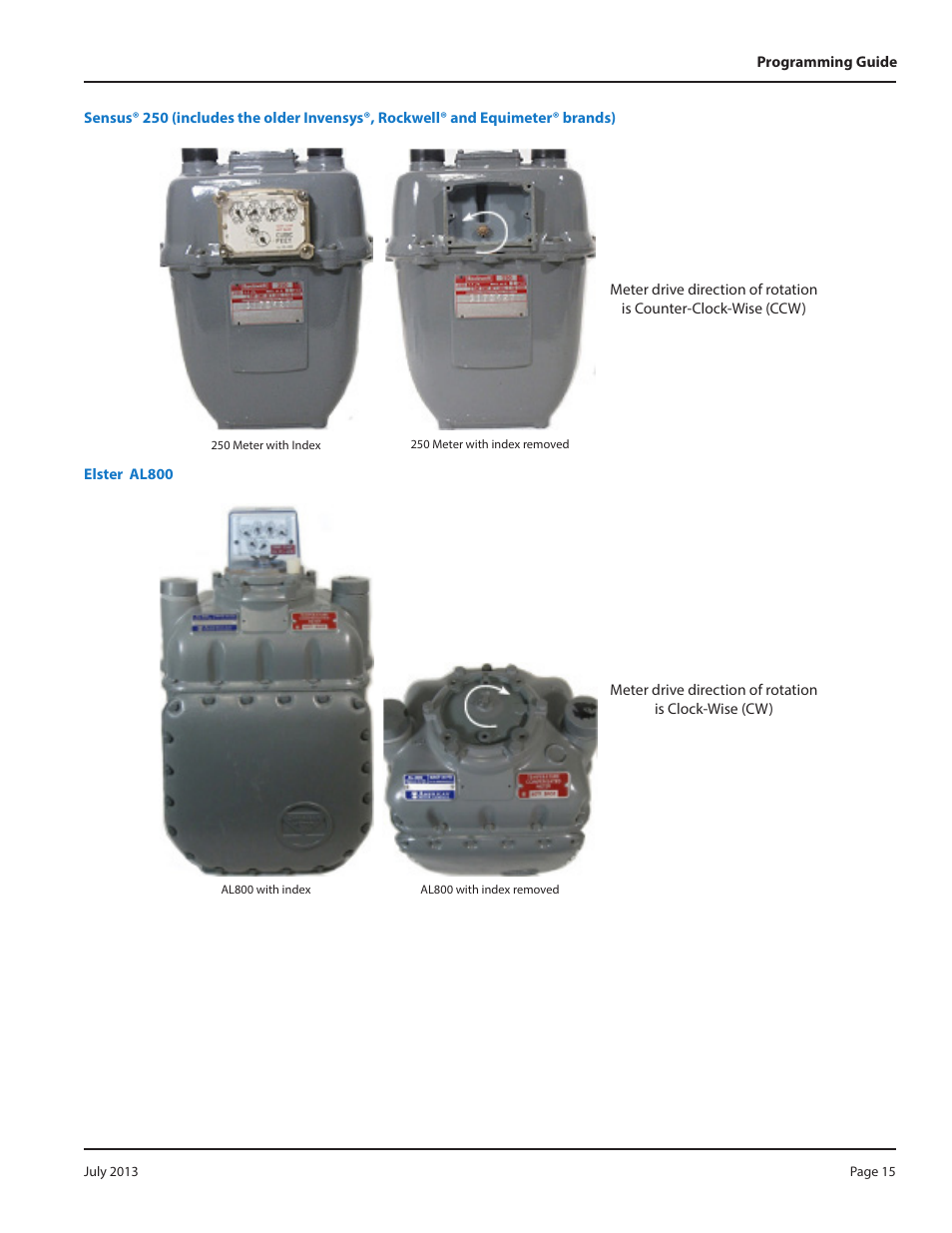 Badger Meter ORION AMR/AMI Hardware Solutions for Gas Utilities User Manual | Page 15 / 36