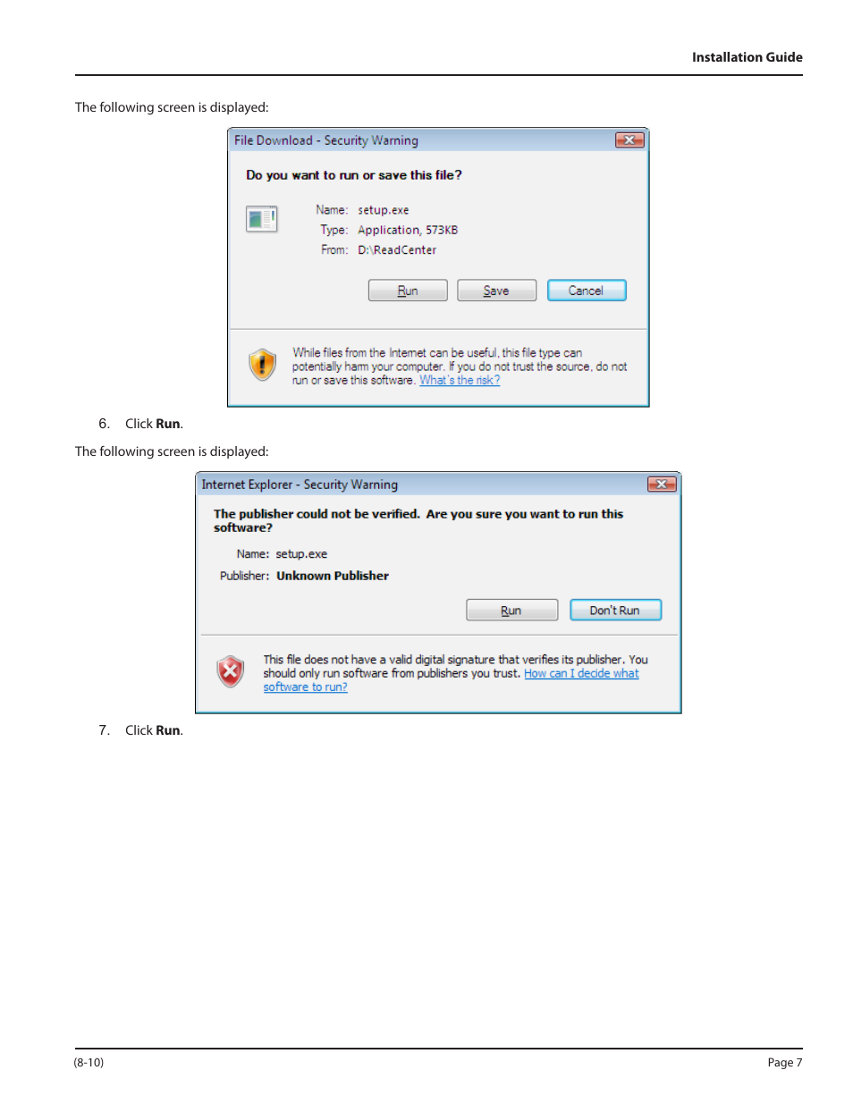 Badger Meter ReadCenter User Manual | Page 7 / 16