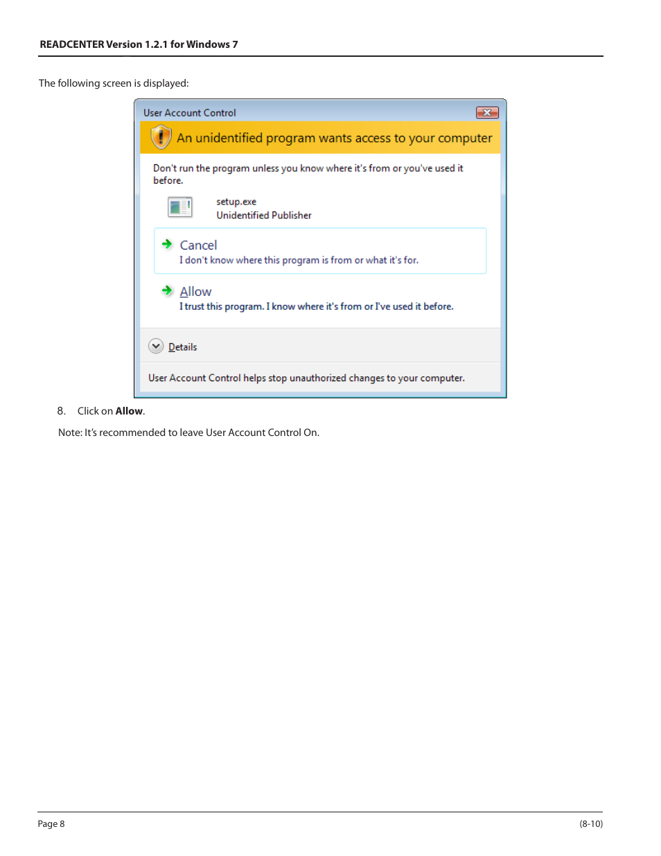 Badger Meter ReadCenter User Manual | Page 8 / 16