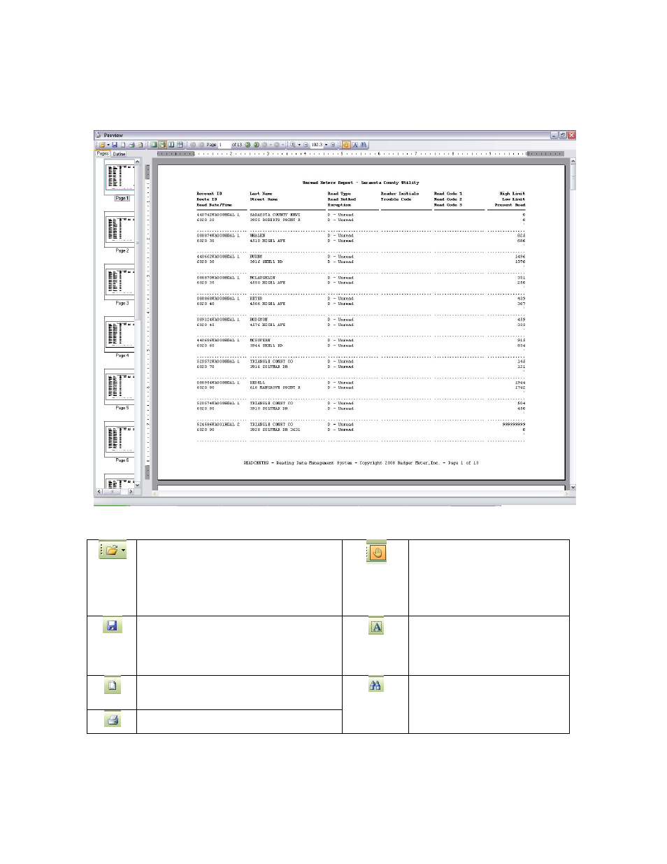 Badger Meter ReadCenter User Manual | Page 52 / 72