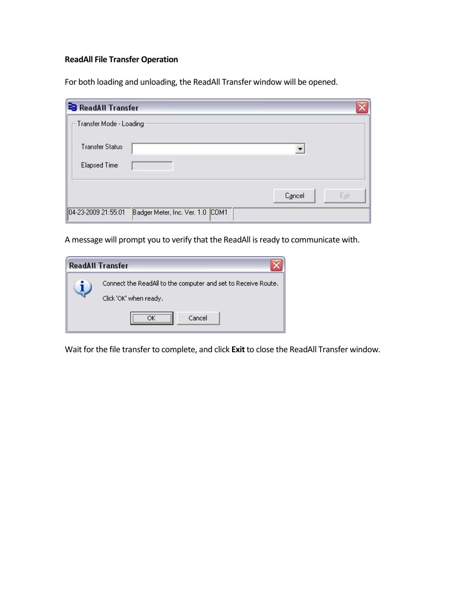 Badger Meter ReadCenter User Manual | Page 65 / 72