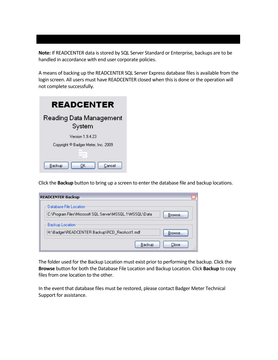 Badger Meter ReadCenter User Manual | Page 68 / 72