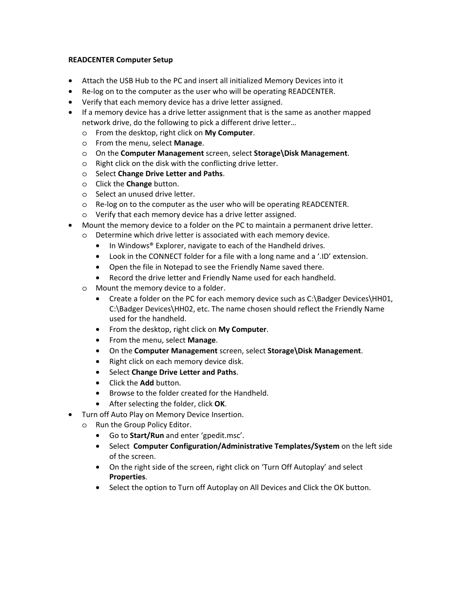 Badger Meter ReadCenter User Manual | Page 4 / 12