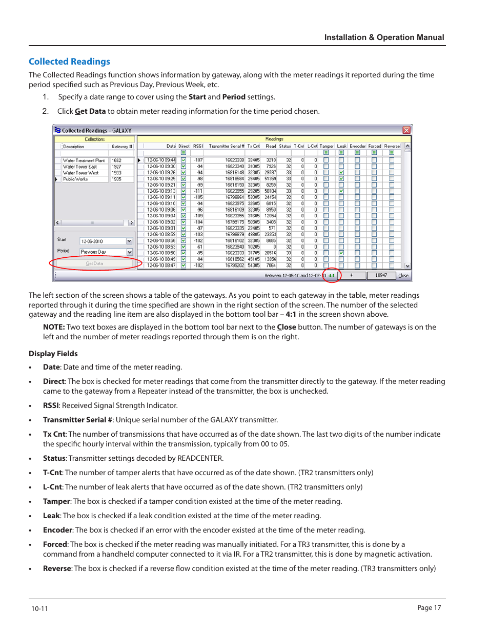 Badger Meter ReadCenter User Manual | Page 17 / 60