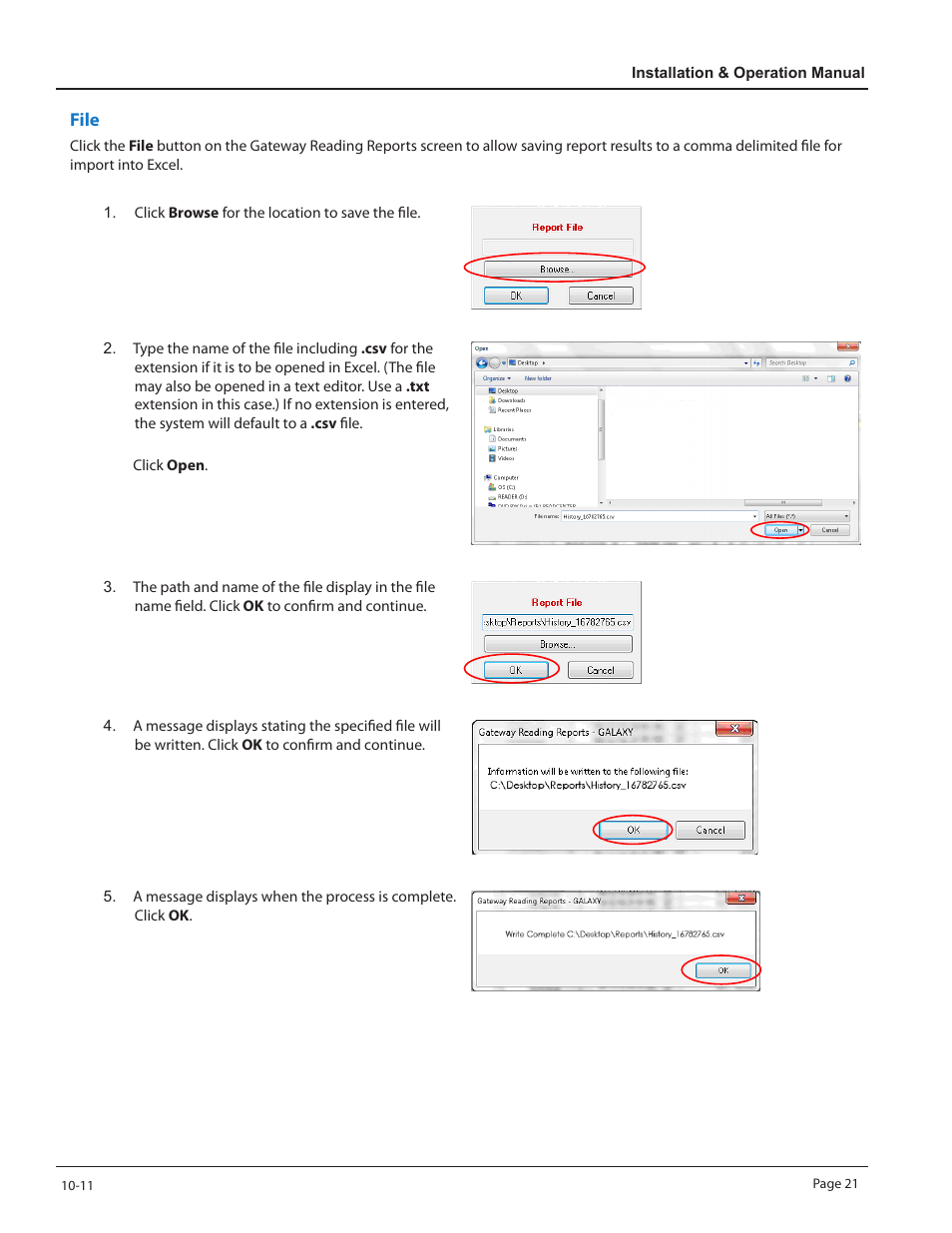 Badger Meter ReadCenter User Manual | Page 21 / 60
