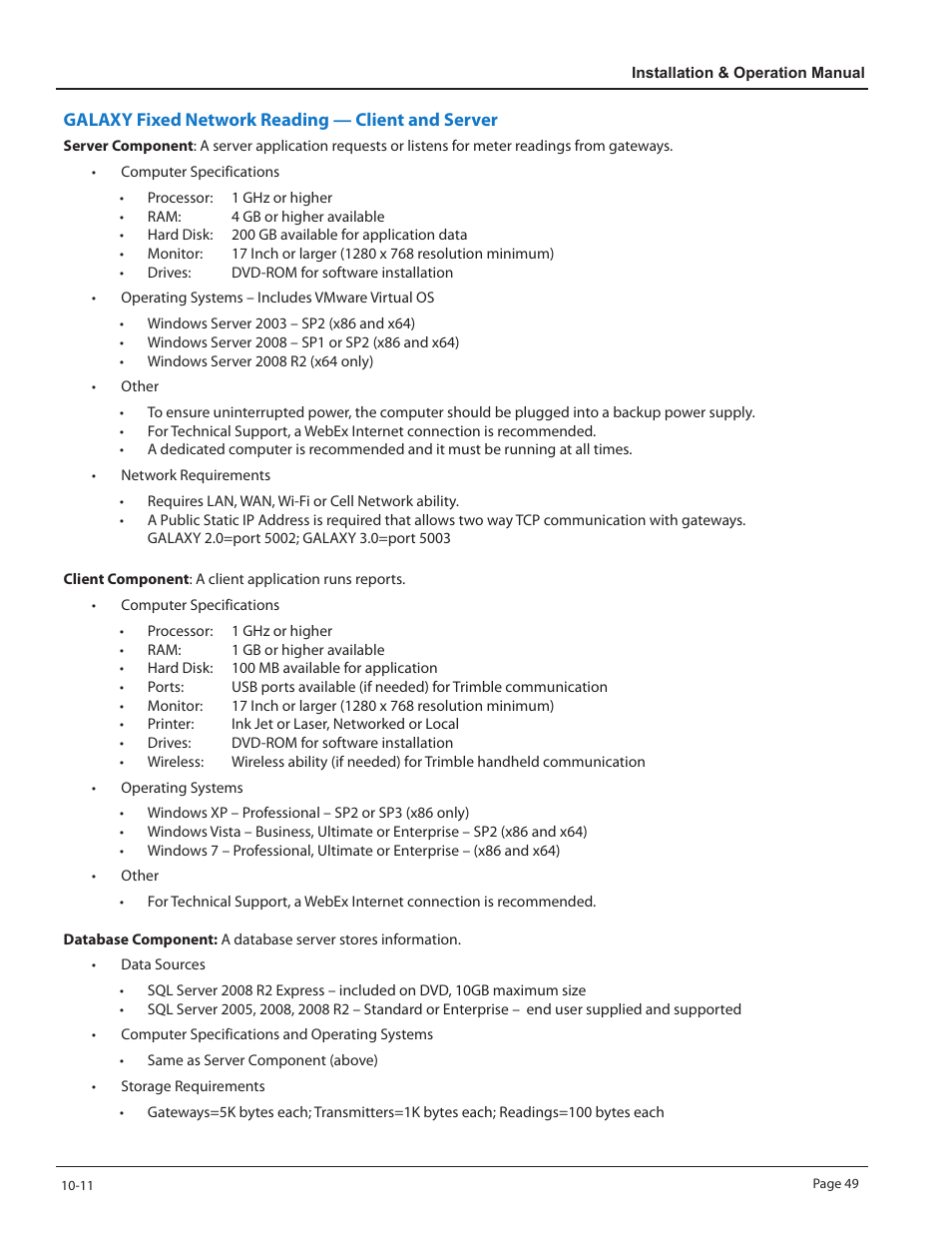 Badger Meter ReadCenter User Manual | Page 49 / 60