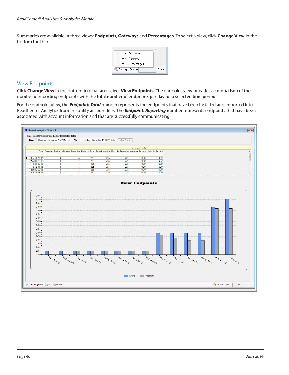 Badger Meter ReadCenter User Manual | Page 40 / 112