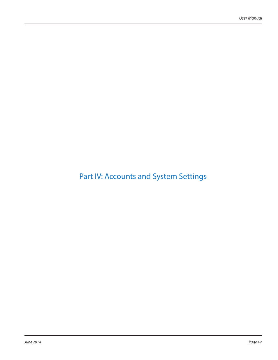 Part iv: accounts and system settings | Badger Meter ReadCenter User Manual | Page 49 / 112