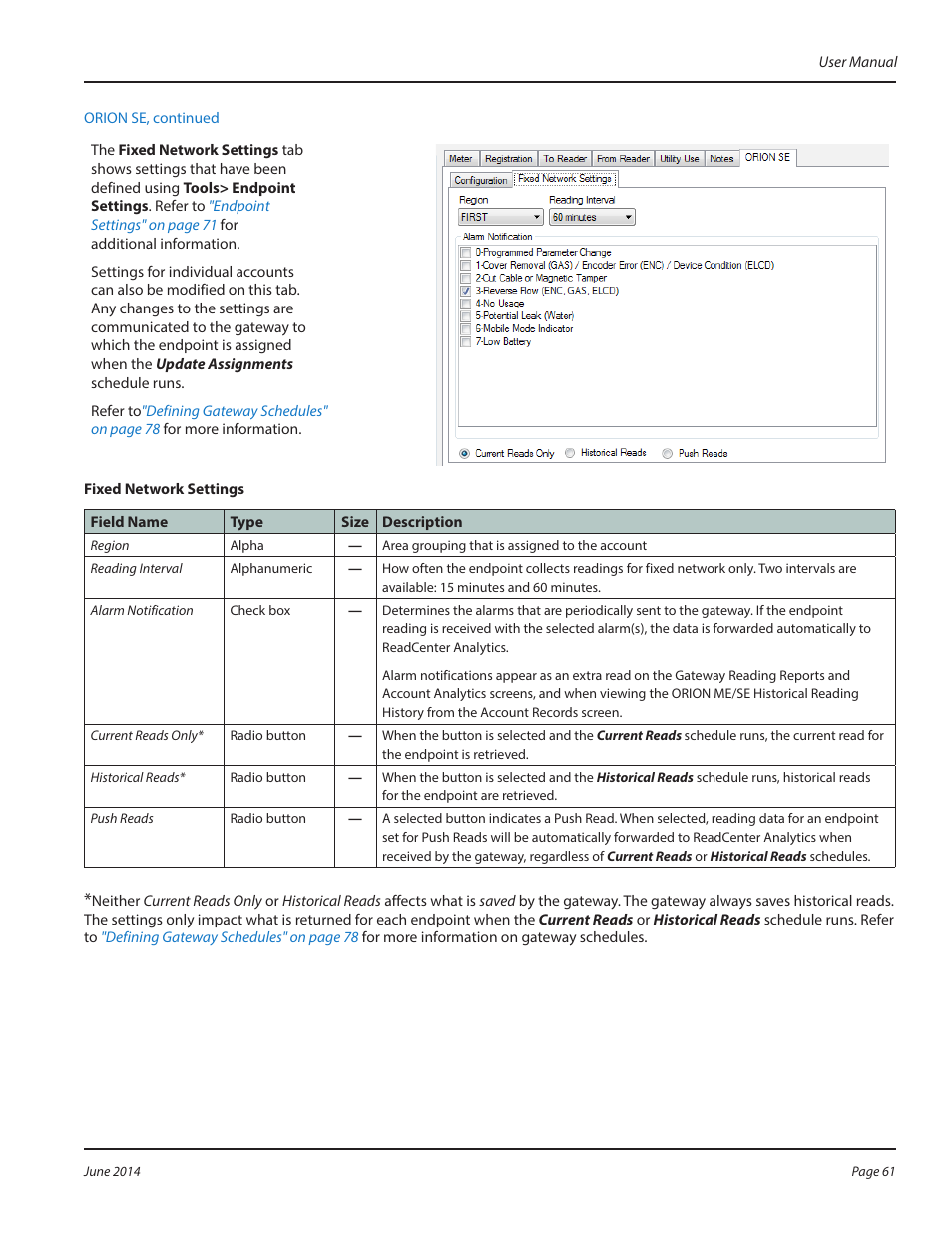 Badger Meter ReadCenter User Manual | Page 61 / 112