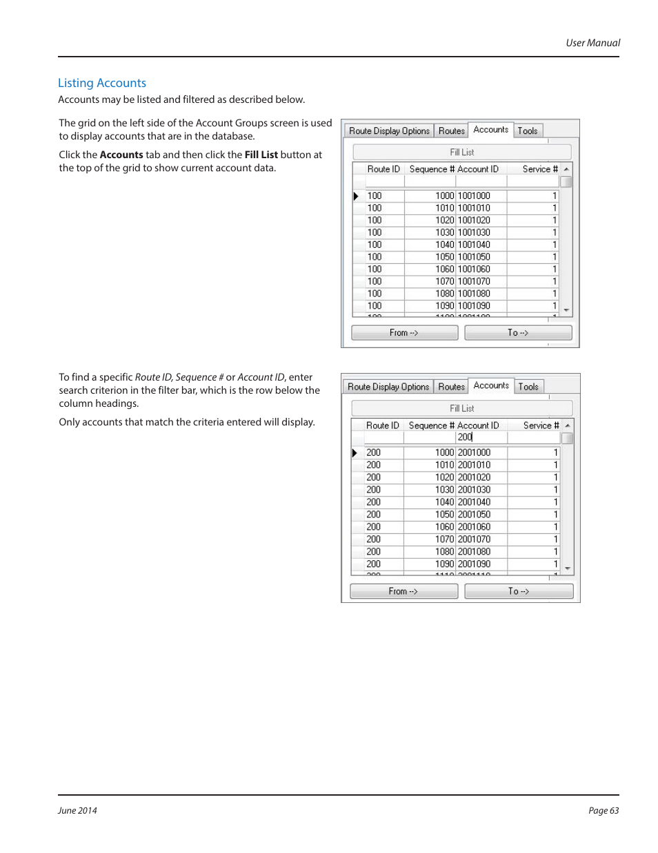 Badger Meter ReadCenter User Manual | Page 63 / 112