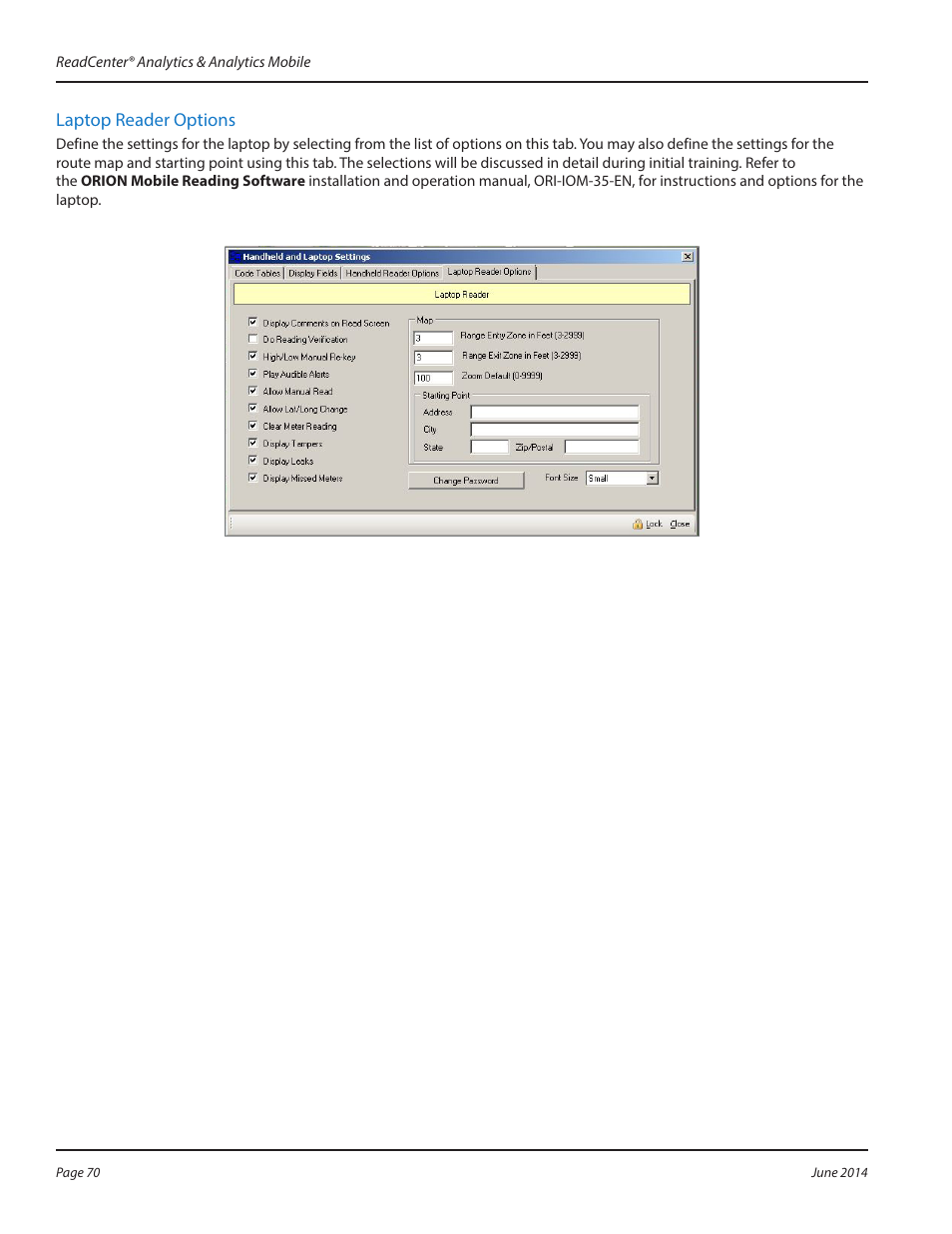 Badger Meter ReadCenter User Manual | Page 70 / 112