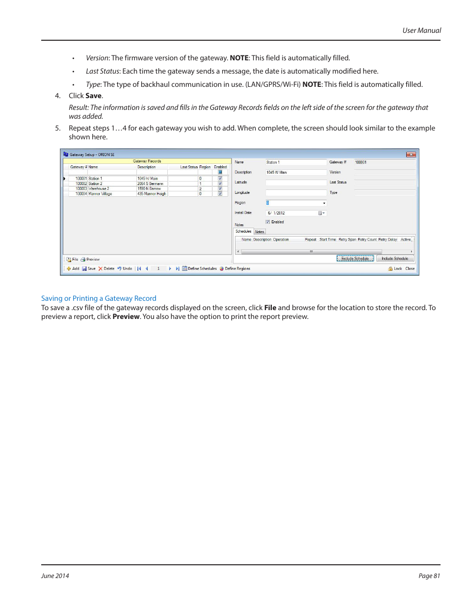 Badger Meter ReadCenter User Manual | Page 81 / 112