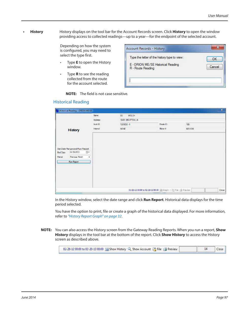 Badger Meter ReadCenter User Manual | Page 97 / 112