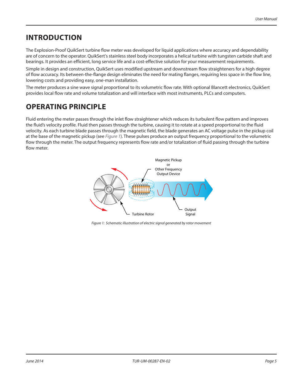 Introduction, Operating principle | Badger Meter QuikSert User Manual | Page 5 / 12
