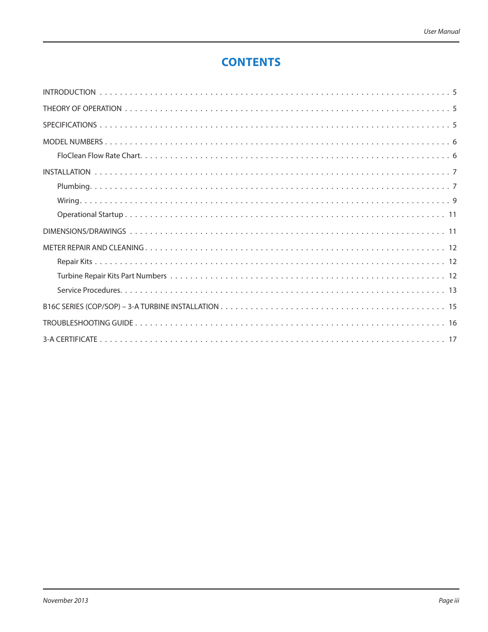 Badger Meter 3-A Sanitary User Manual | Page 3 / 20