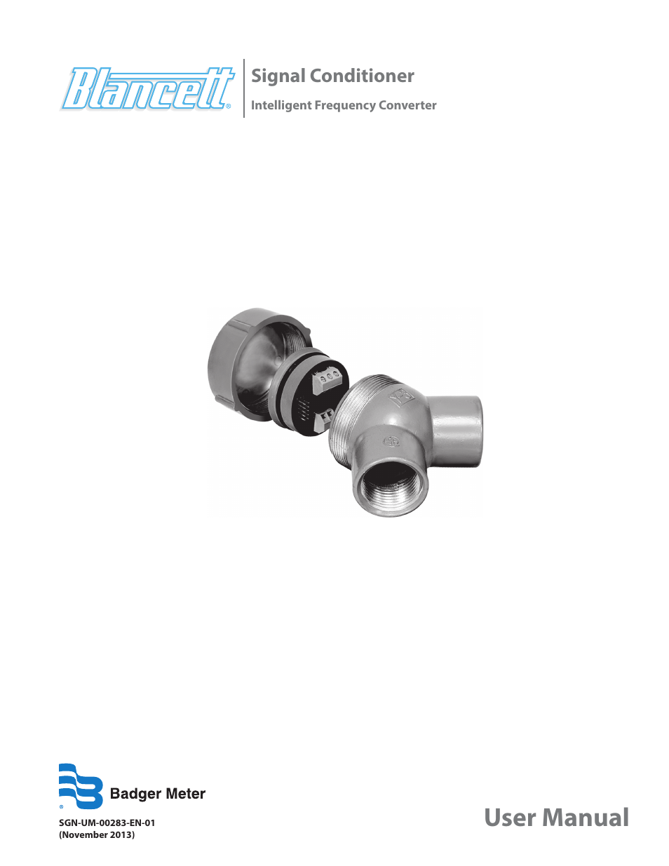Badger Meter Converters User Manual | 12 pages