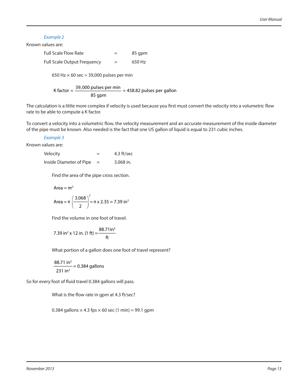 Badger Meter K-Factor Scaler User Manual | Page 13 / 16