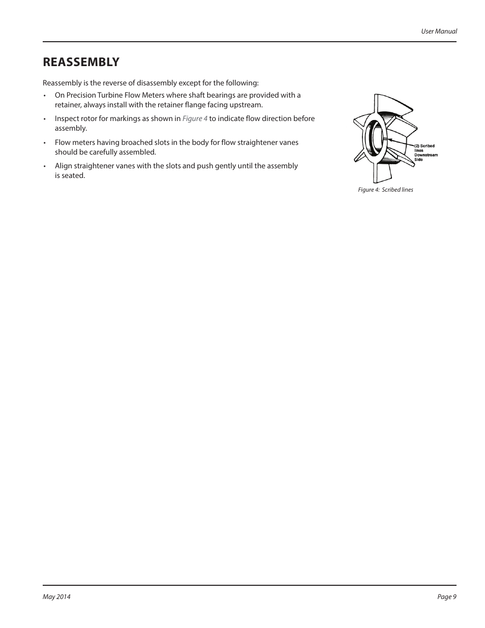Reassembly | Badger Meter Cox Precision Turbine Meters User Manual | Page 9 / 24
