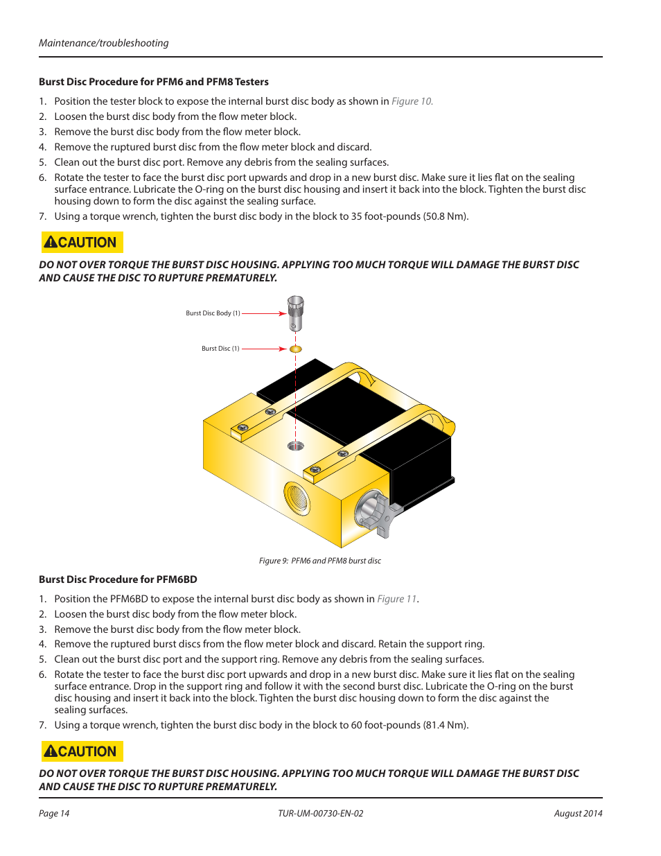 Badger Meter Portable Hydraulic Testers User Manual | Page 14 / 20