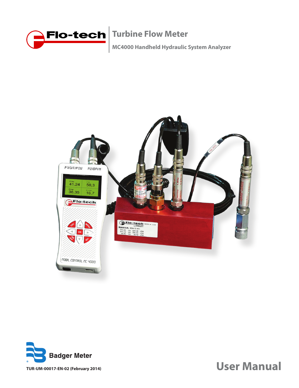 Badger Meter MC4000 Diagnostic Test Equipment User Manual | 34 pages