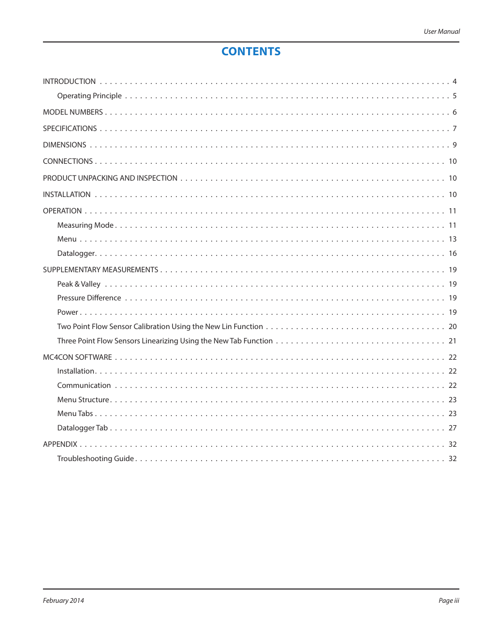 Badger Meter MC4000 Diagnostic Test Equipment User Manual | Page 3 / 34
